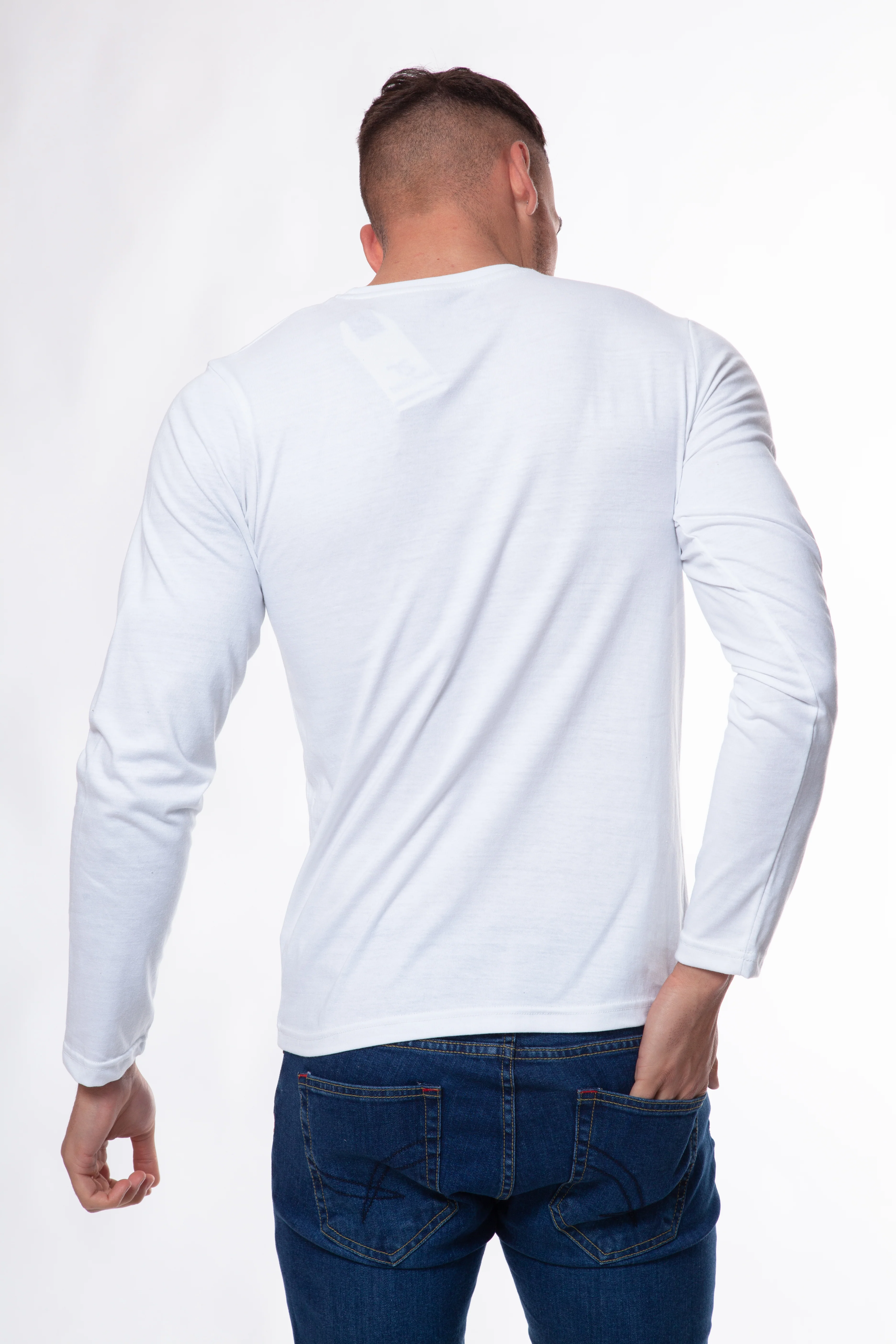 Bird Embroidered Long Sleeve T-Shirt - Image 6