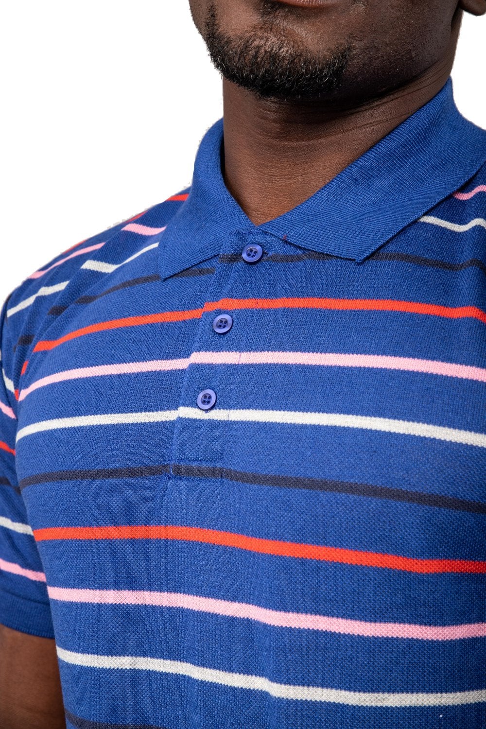 River Road Stripe Polo Shirt - Image 3