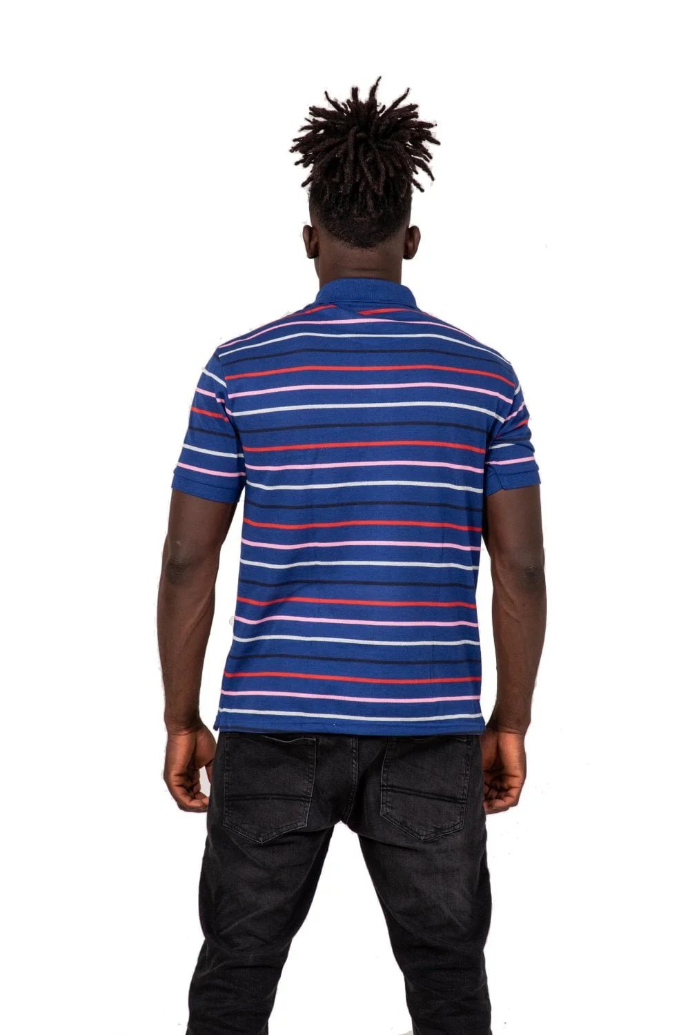 River Road Stripe Polo Shirt - Image 4