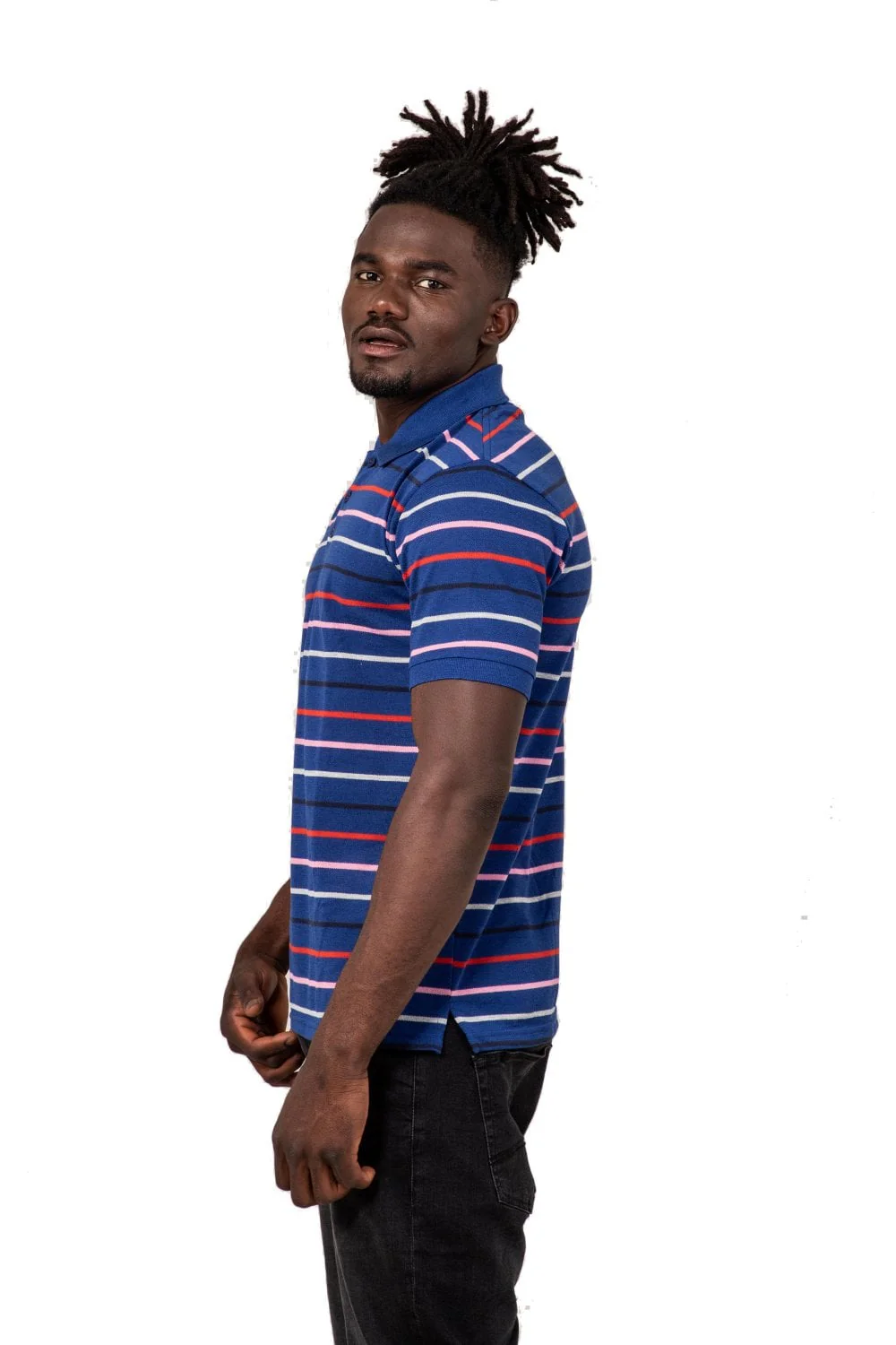 River Road Stripe Polo Shirt - Image 5