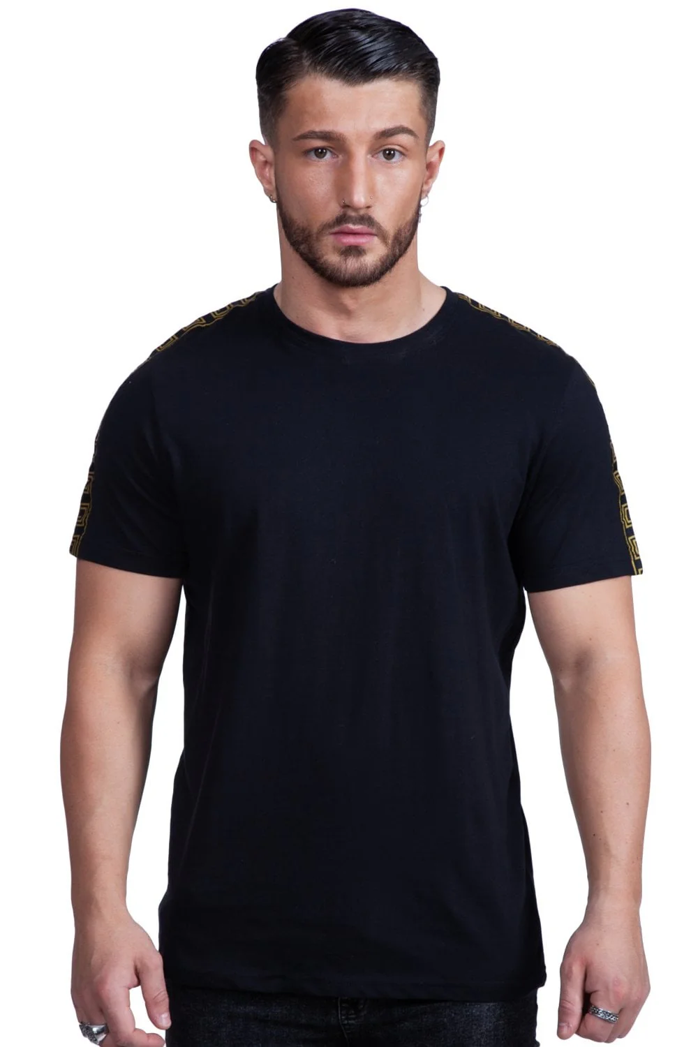 Harland Back Neck Tape Tee - Image 2