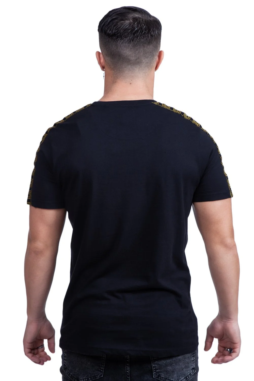Harland Back Neck Tape Tee - Image 4