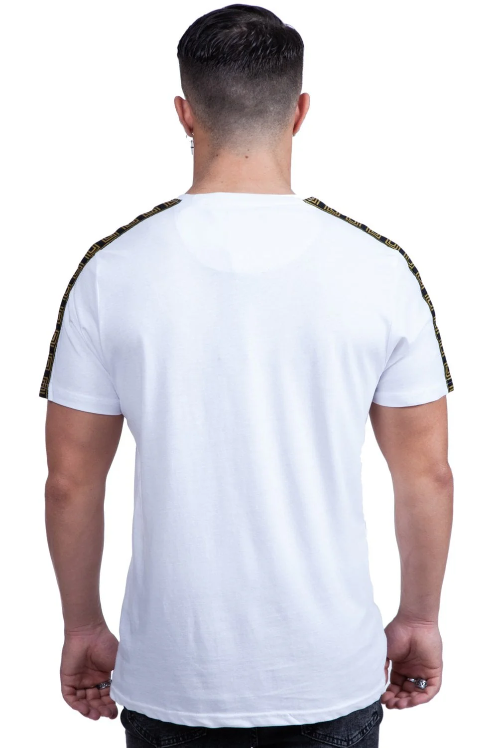 Harland Back Neck Tape Tee - Image 8