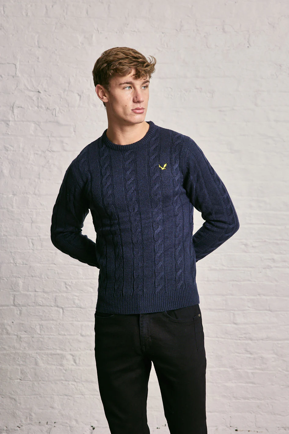 Cable Crew Neck Knitwear - Image 10