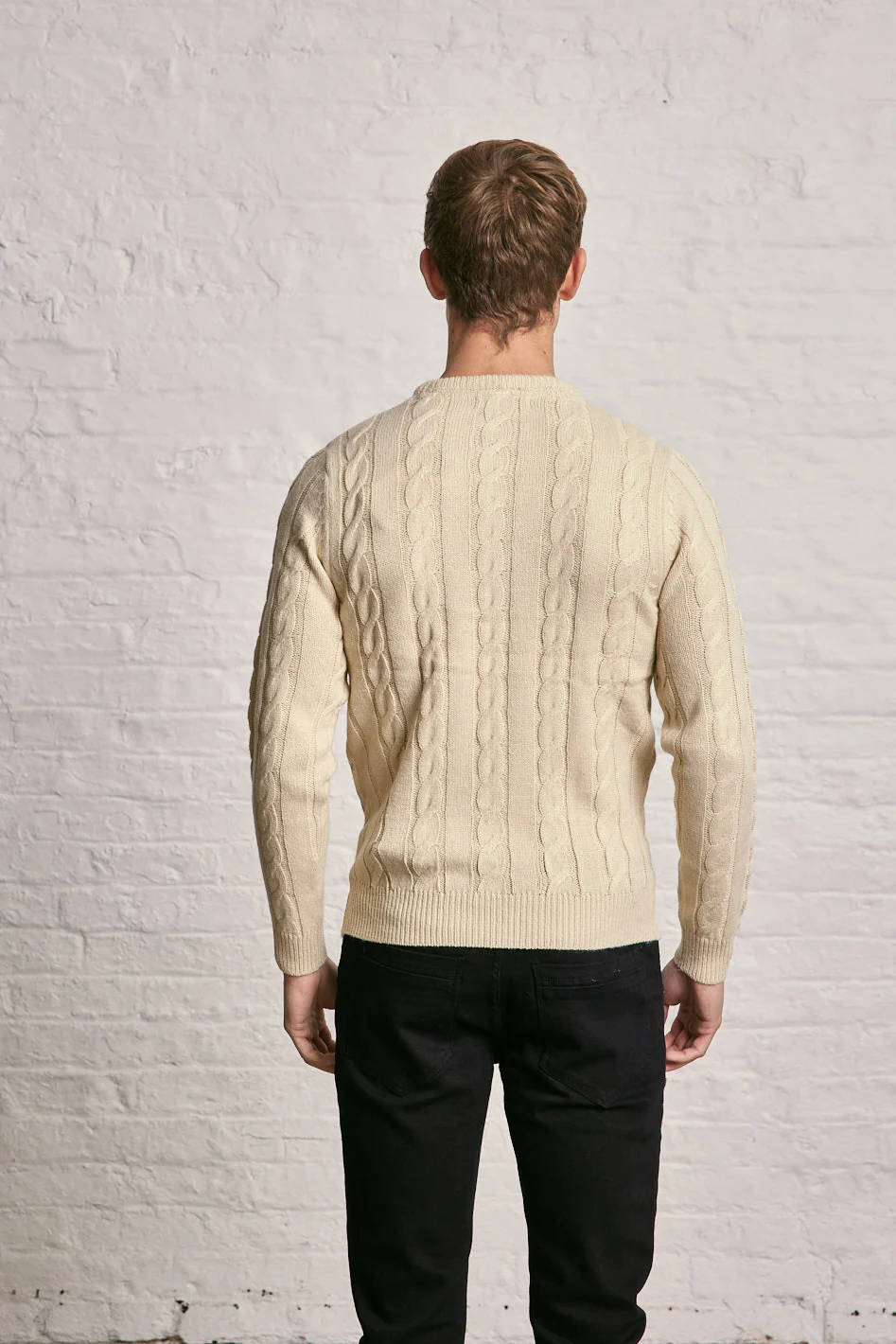 Cable Crew Neck Knitwear - Image 3