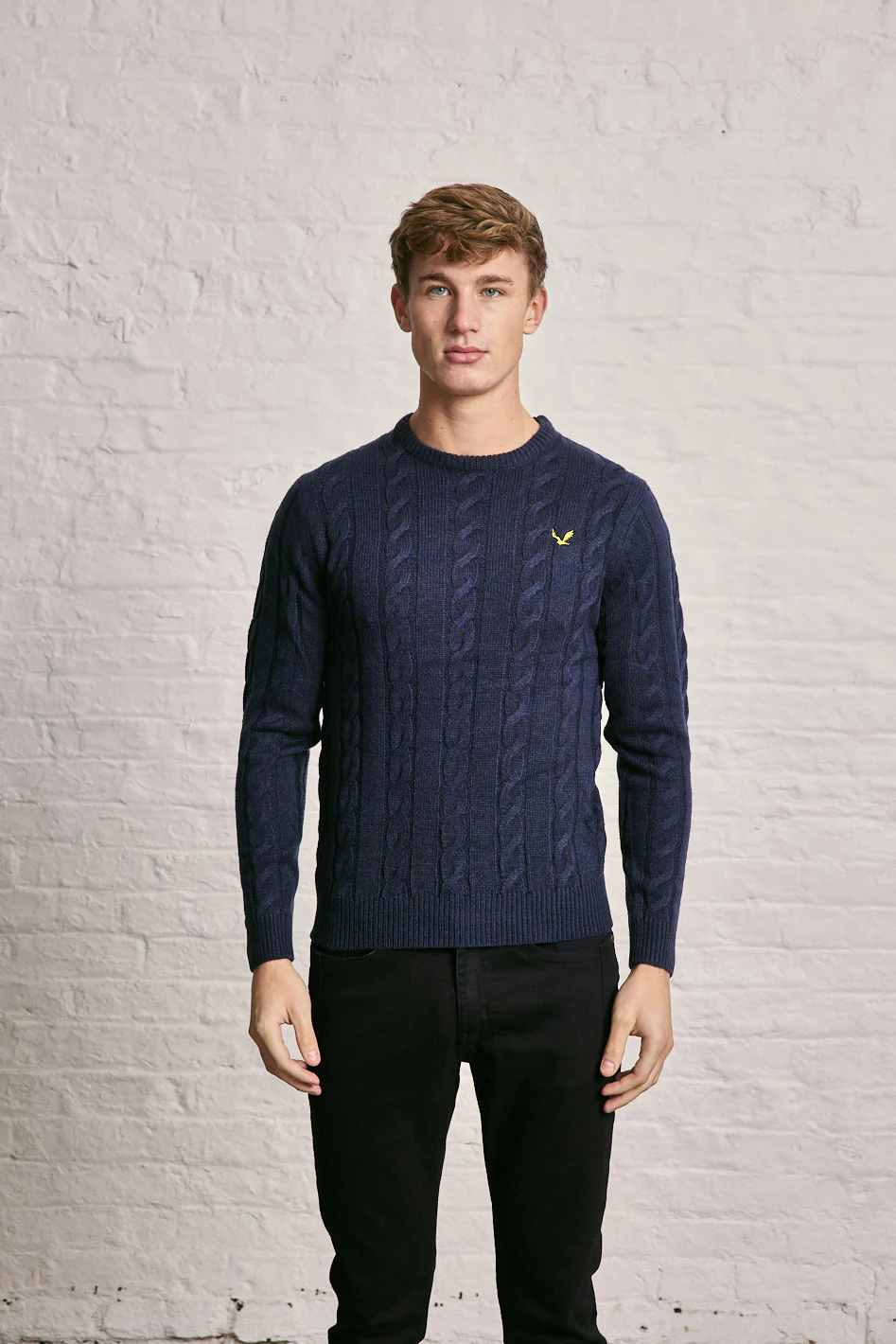 Cable Crew Neck Knitwear - Image 6