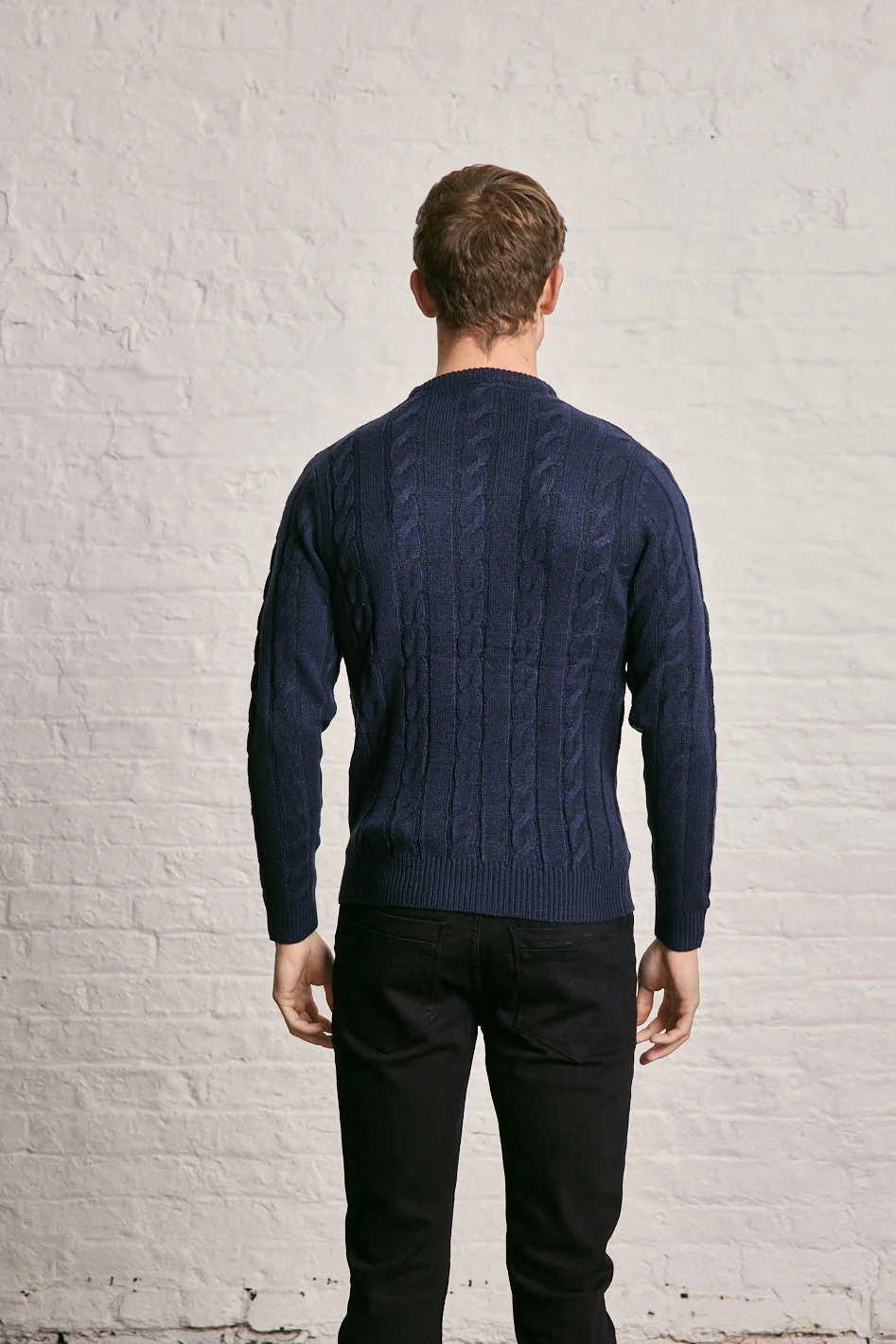 Cable Crew Neck Knitwear - Image 8