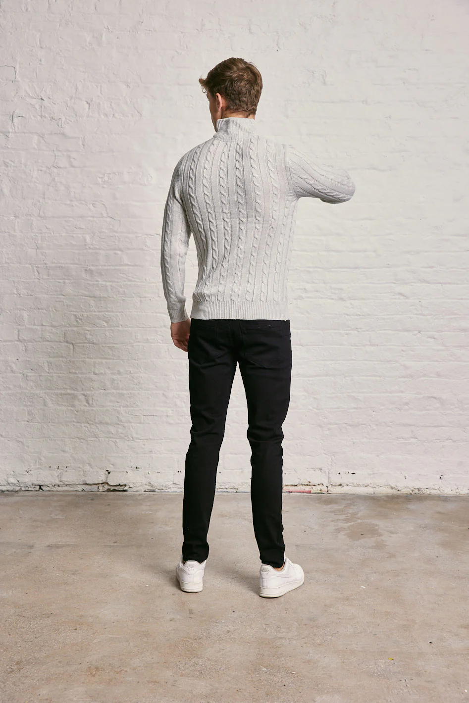 Cable Half Zip Jumper - Image 11