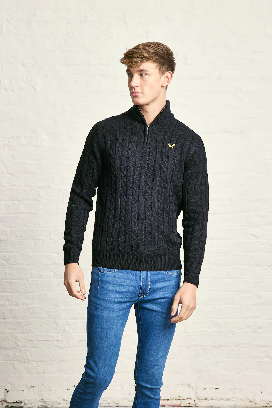 Cable Half Zip Jumper - Image 2