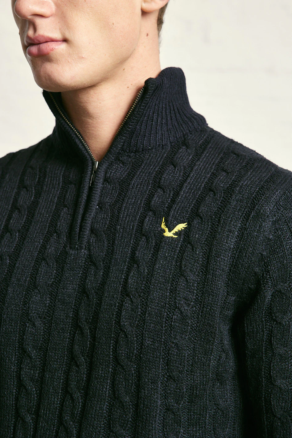 Cable Half Zip Jumper - Image 3