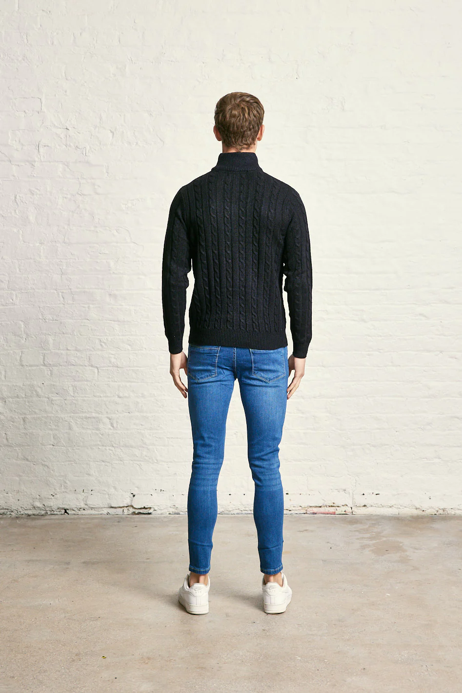 Cable Half Zip Jumper - Image 4