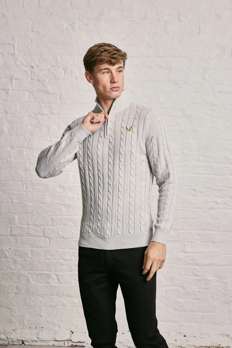 Cable Half Zip Jumper - Image 7