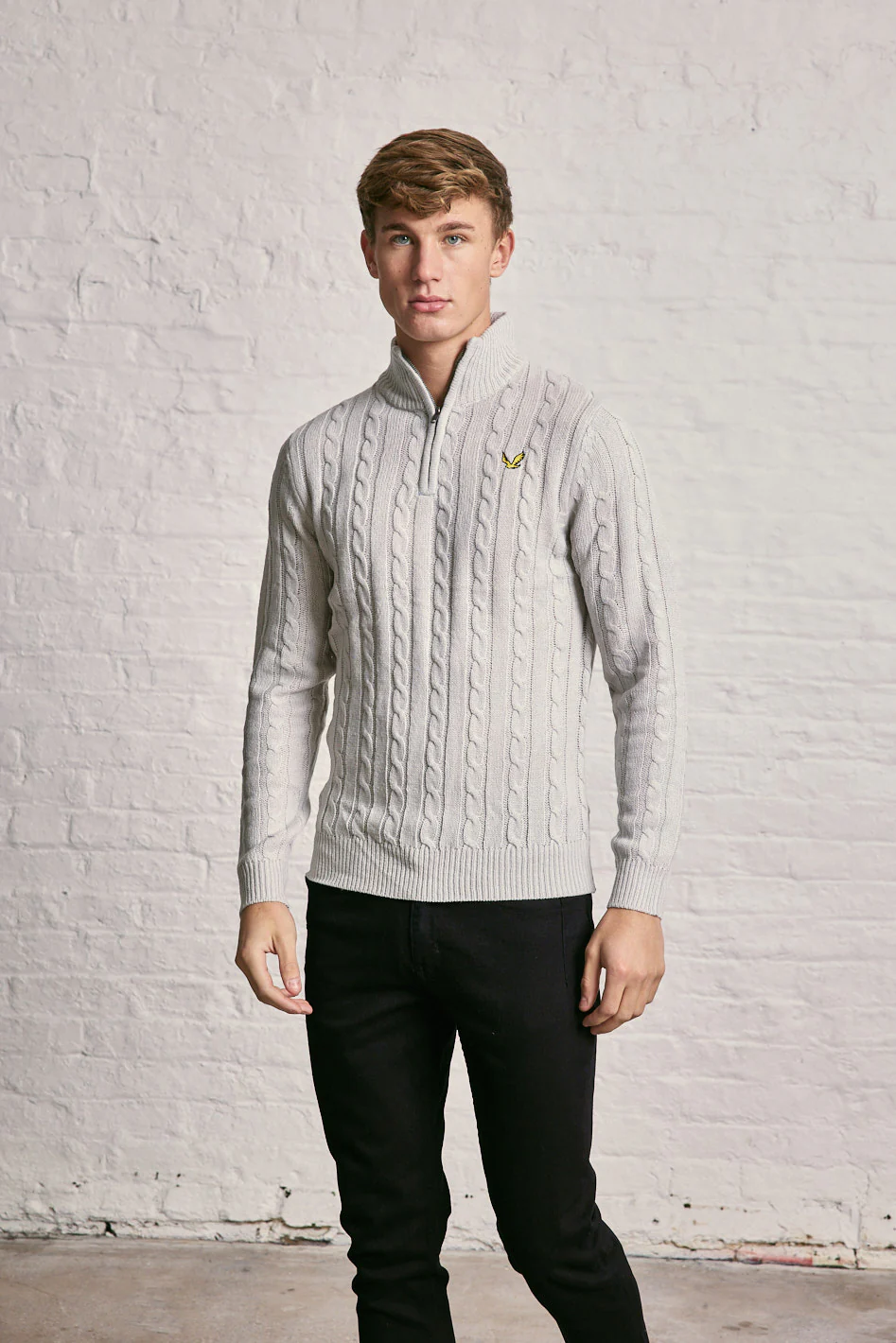 Cable Half Zip Jumper - Image 8