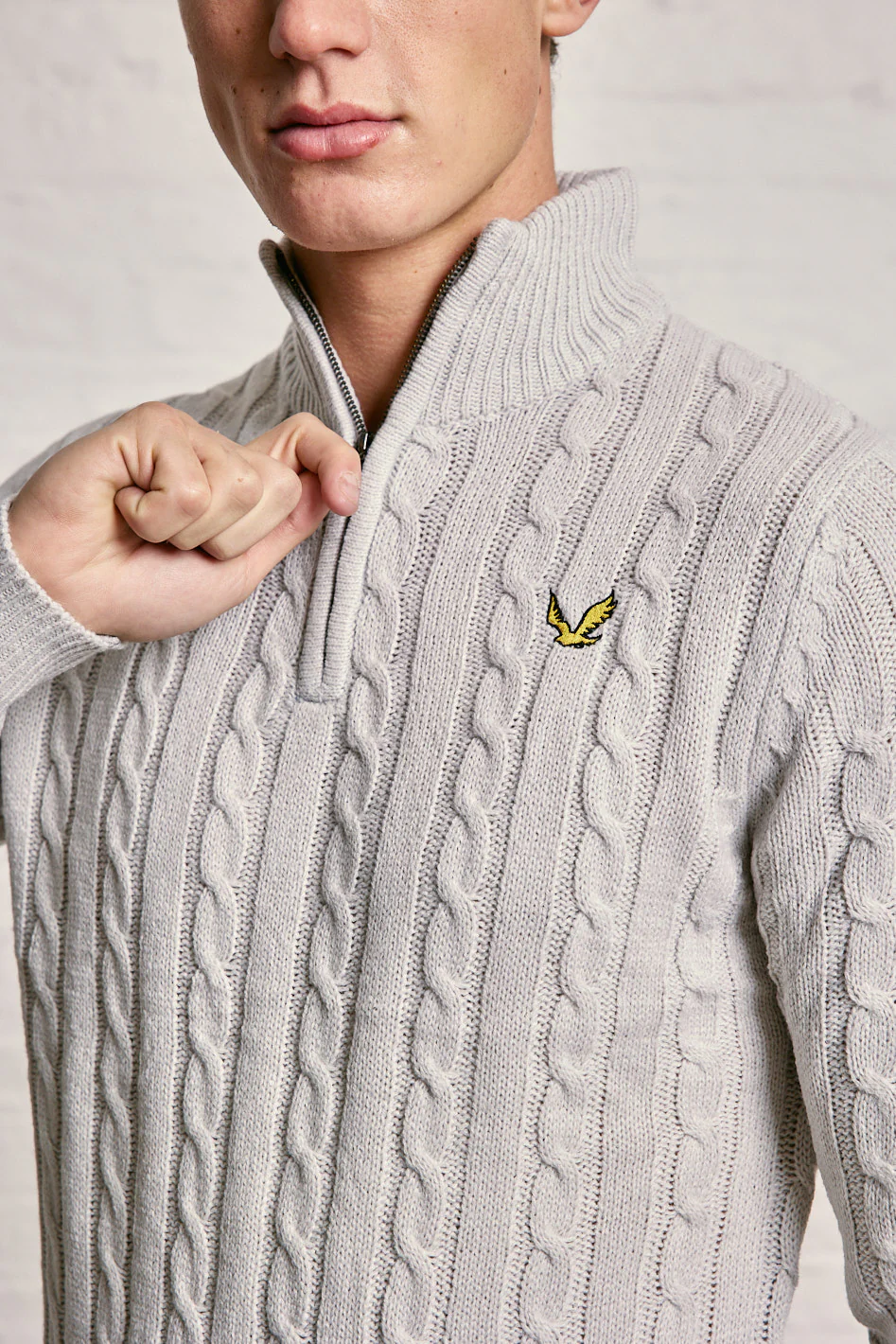 Cable Half Zip Jumper - Image 9
