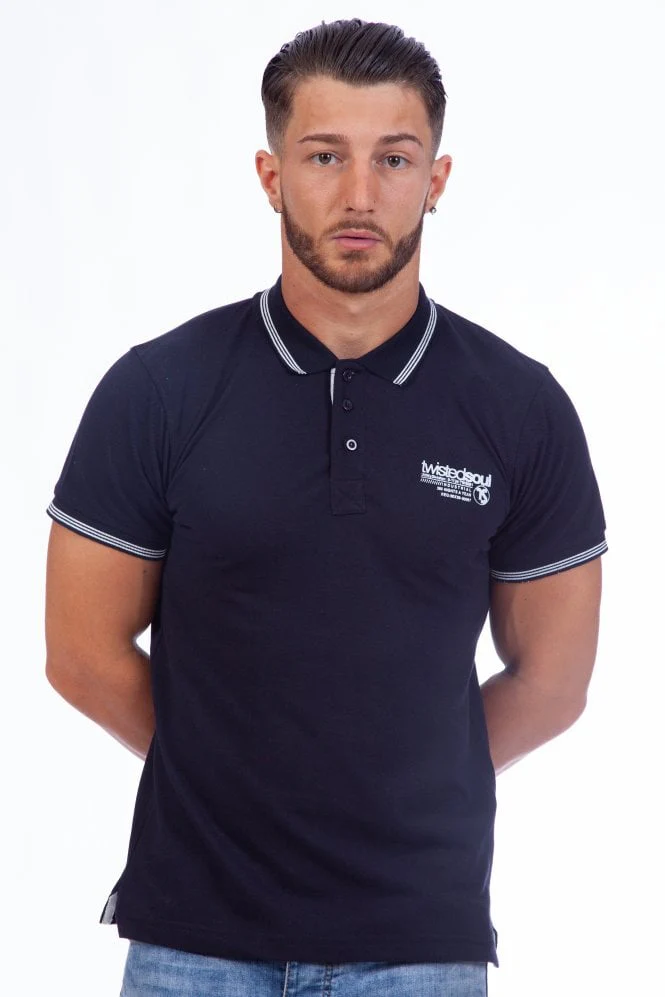 Chest Logo Polo Top - Image 4