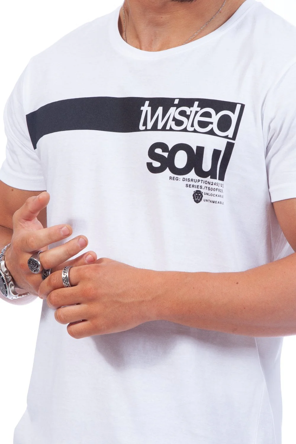 Chest Stripe T-shirt - Image 6