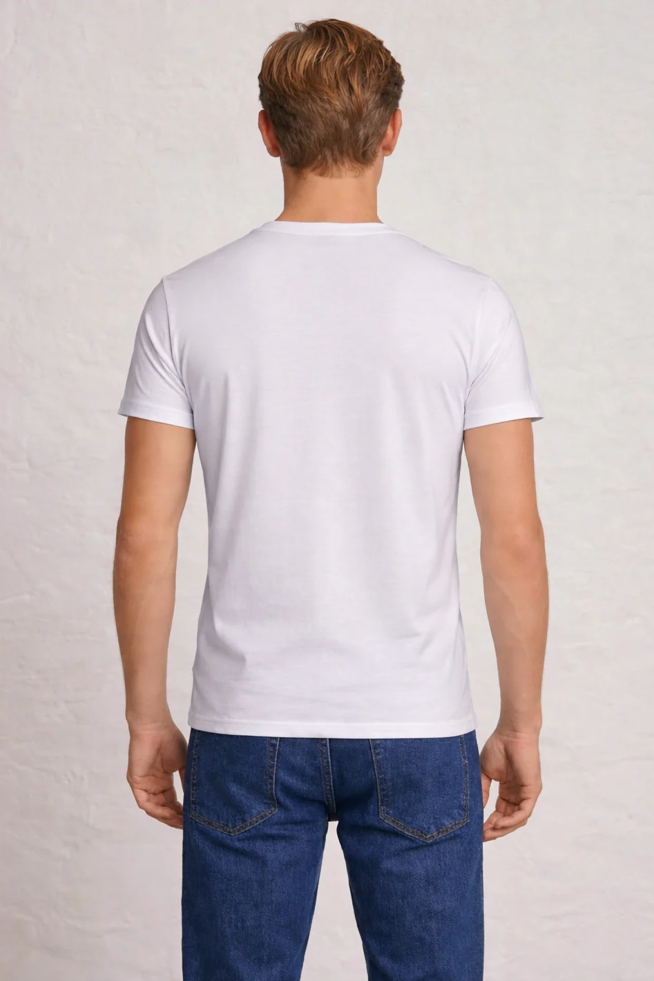 Crew Neck Pocket Roll T-Shirt - Image 41