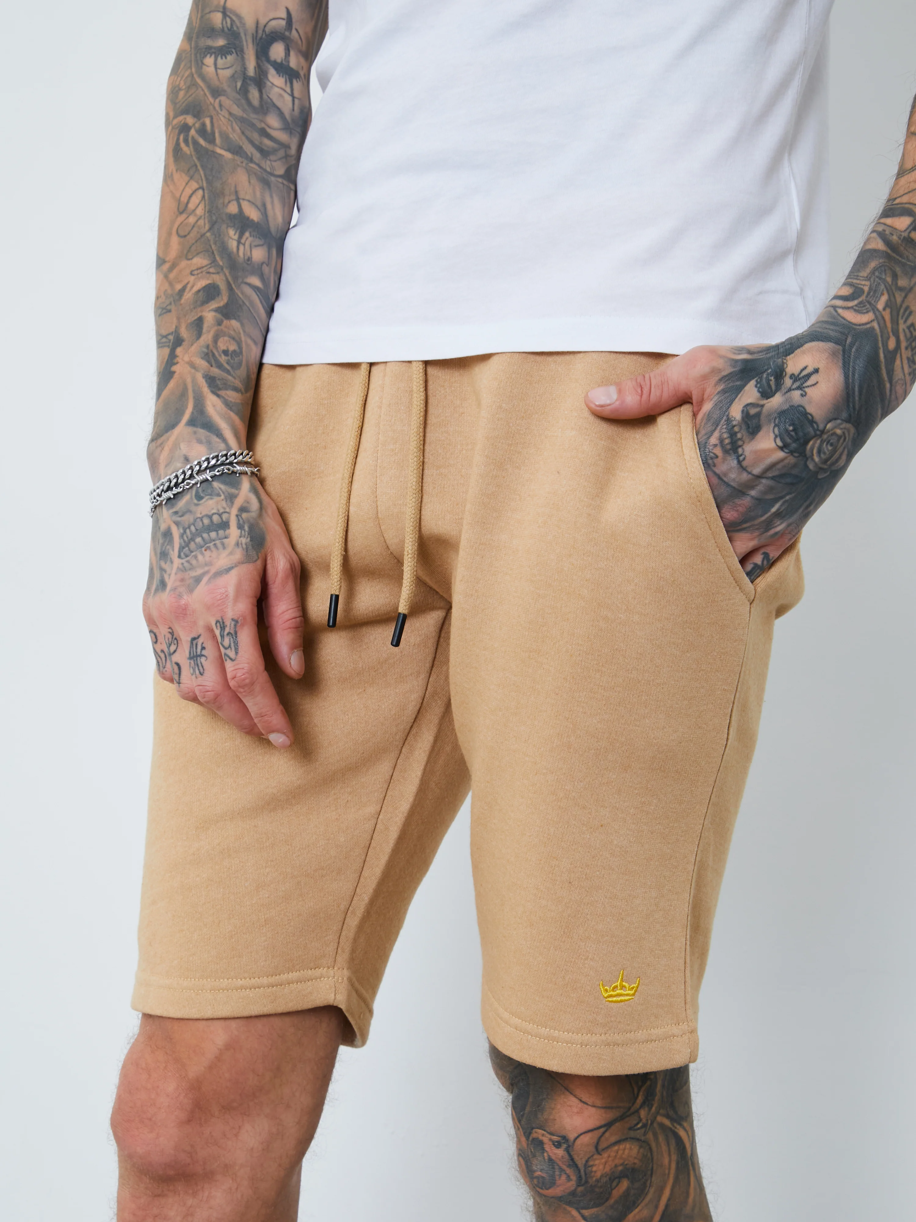 Crown Emb Shorts - Image 11