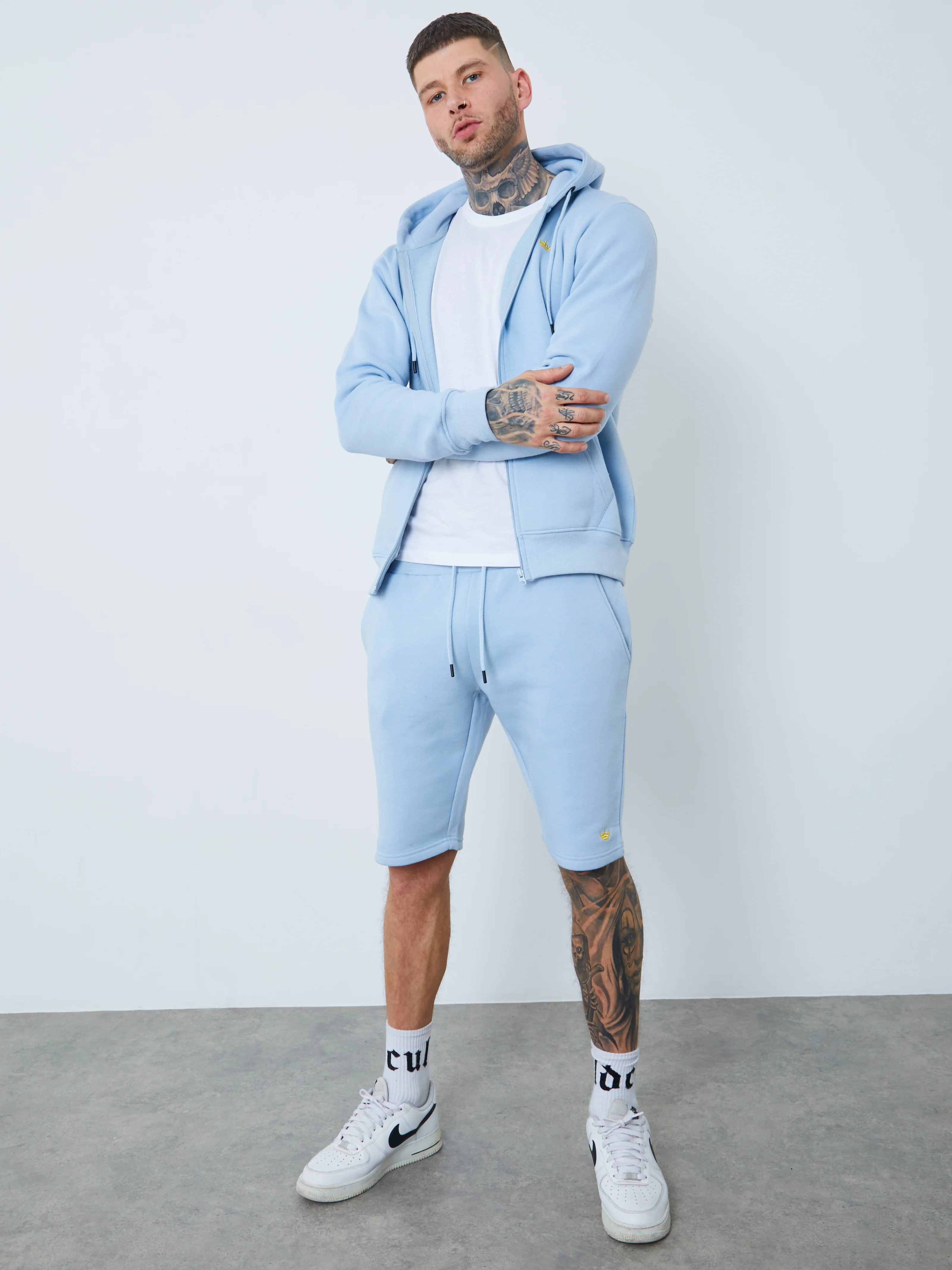 Crown Emb Shorts - Image 3