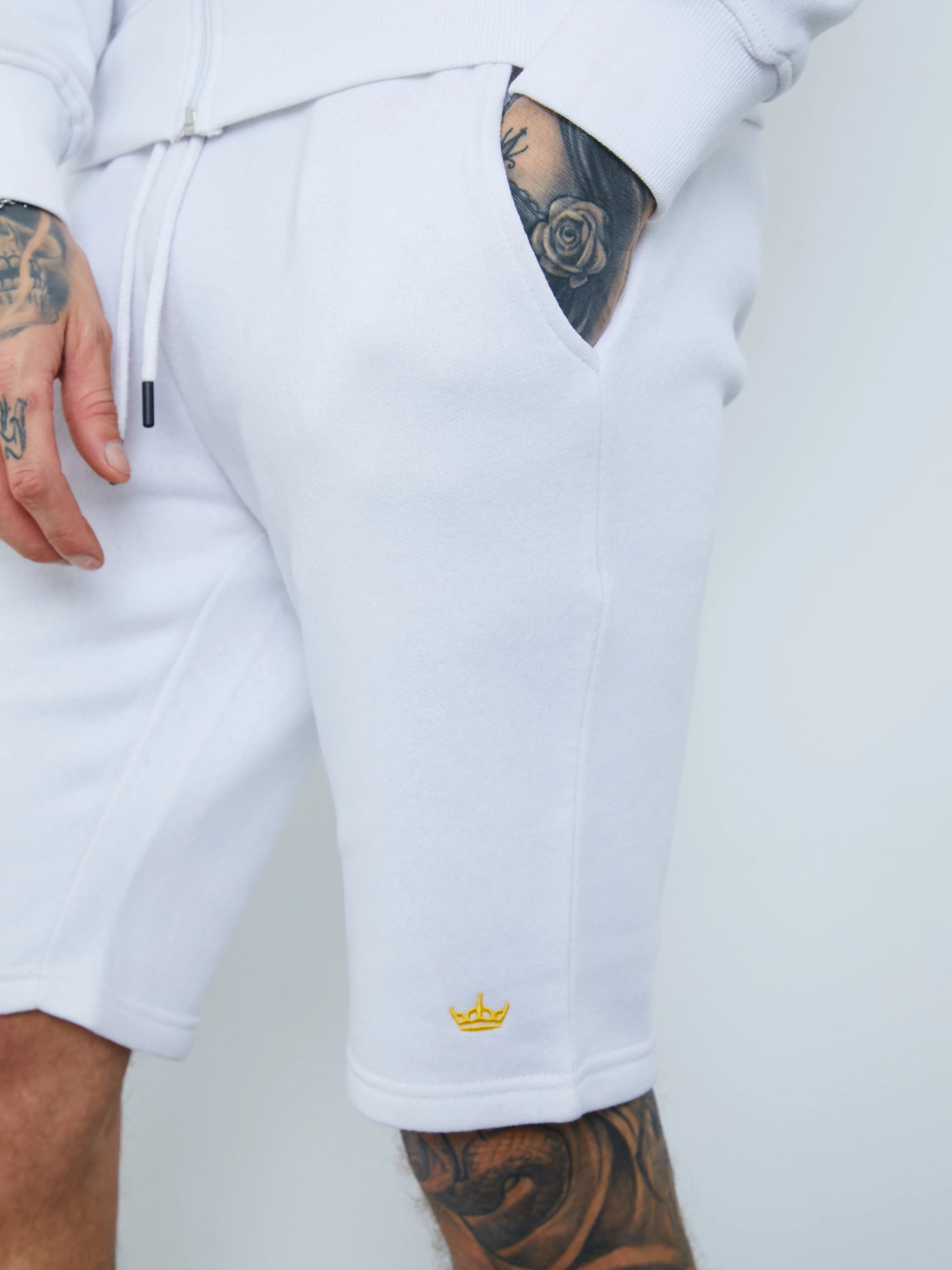 Crown Emb Shorts - Image 6