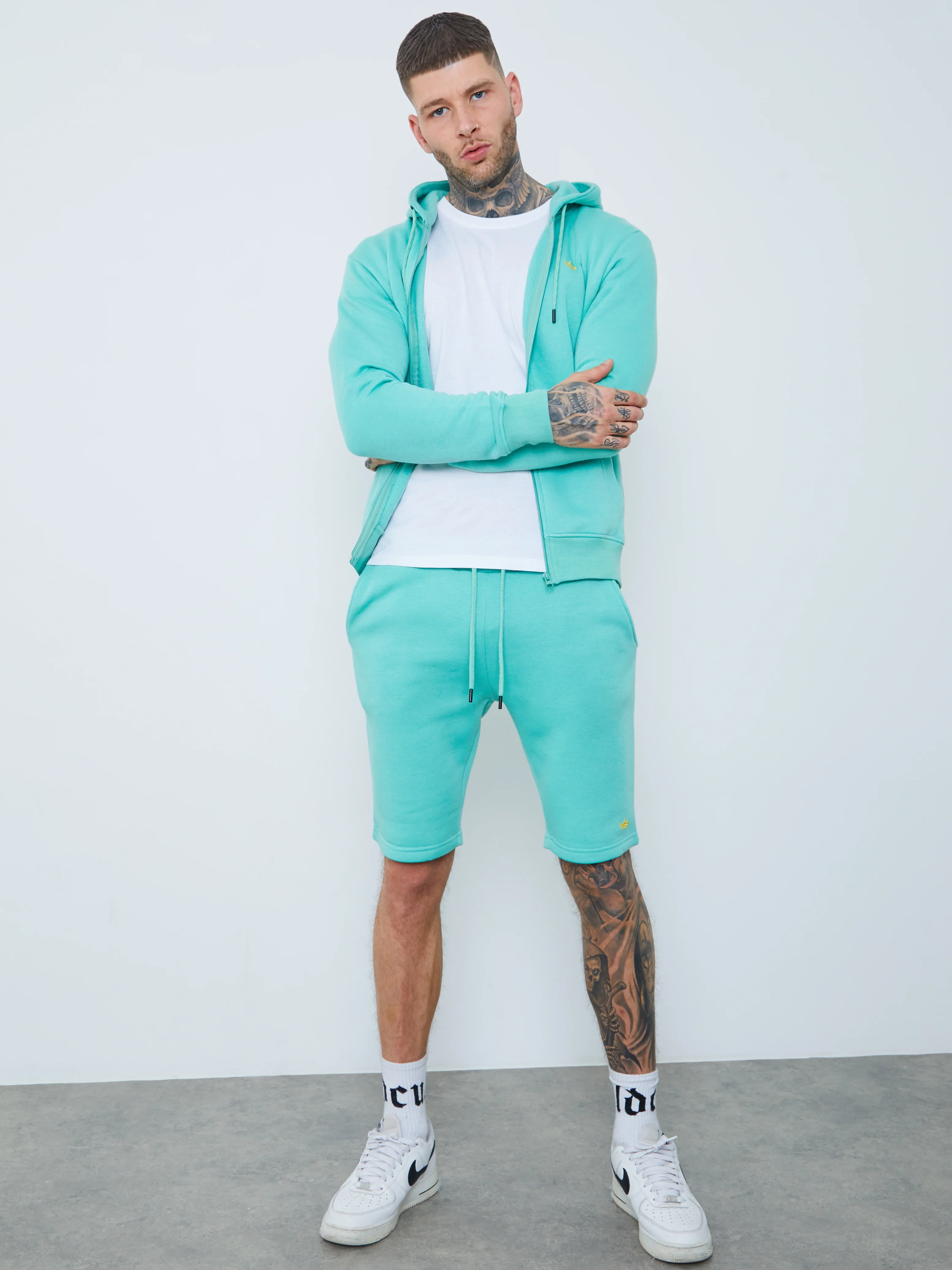 Crown Emb Shorts - Image 8
