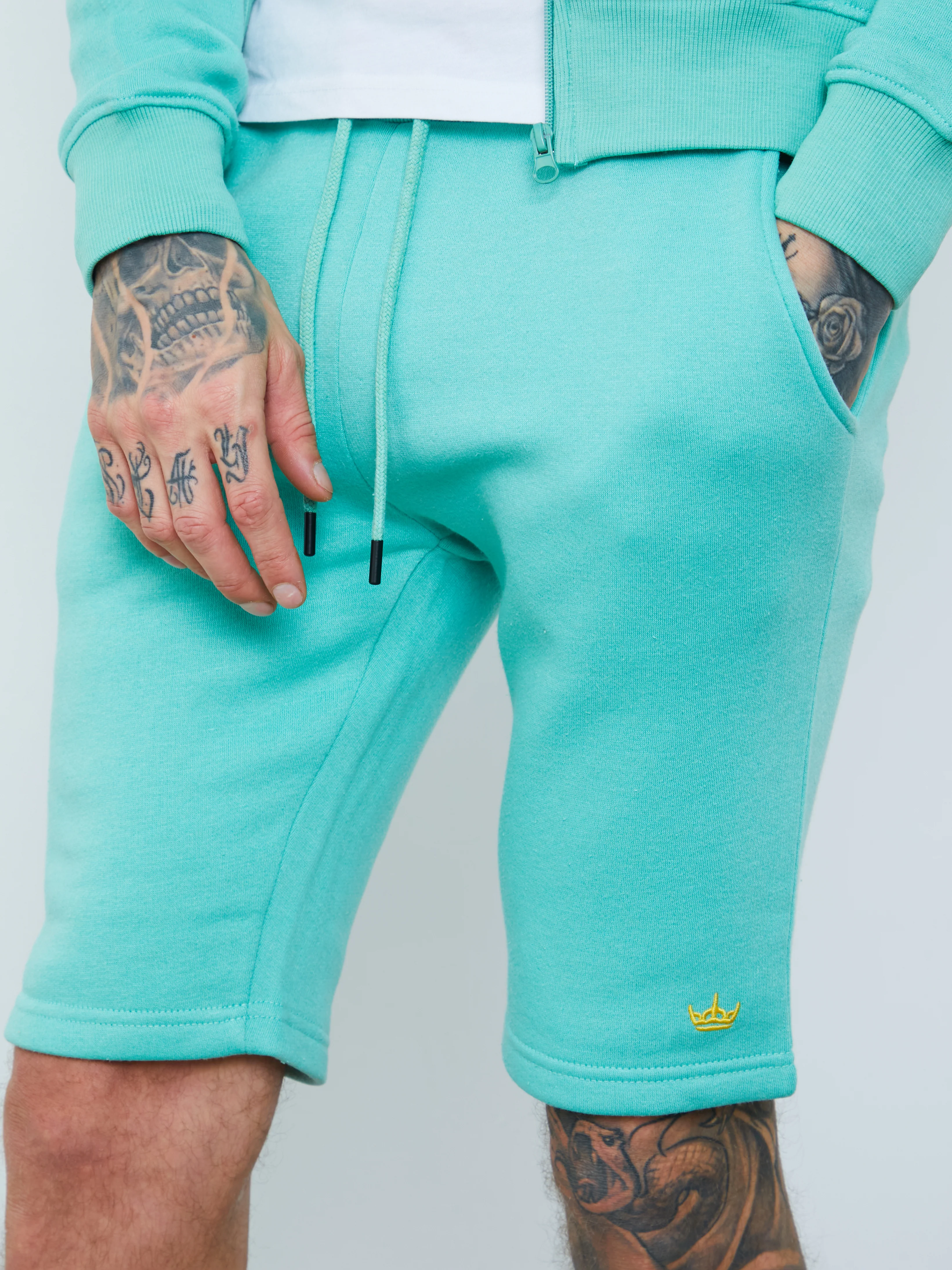 Crown Emb Shorts - Image 9
