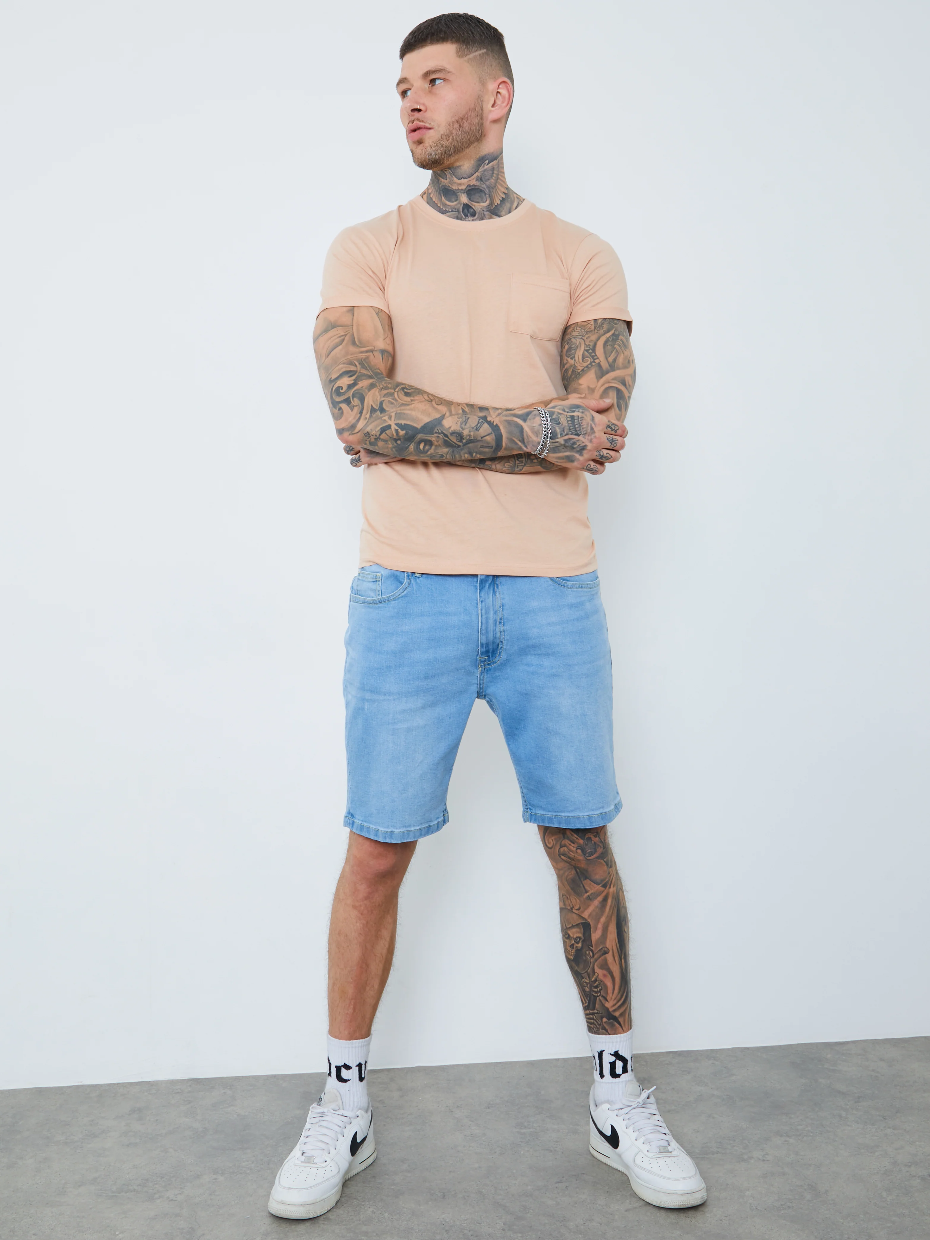 Denim Shorts - Image 3