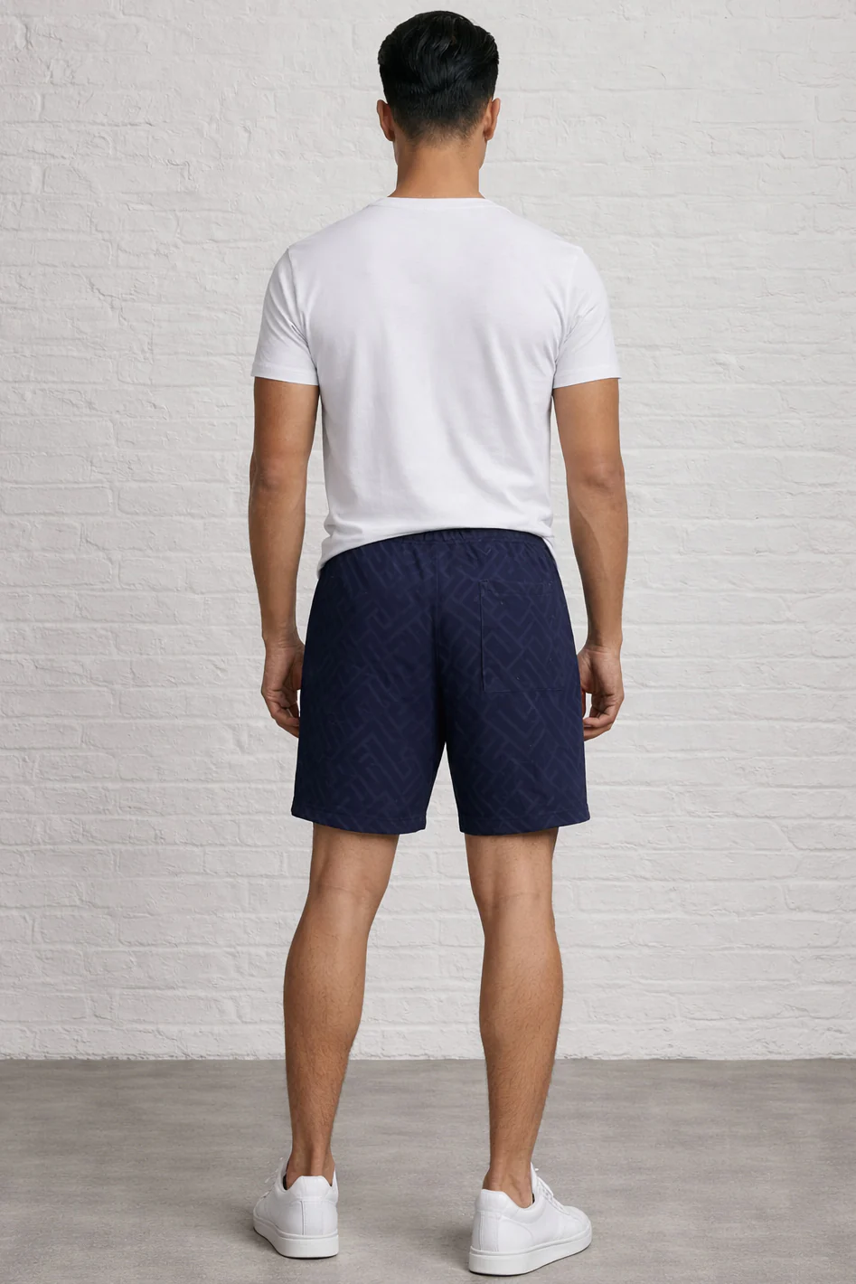 Fashion Fleece GEO AOP Shorts - Image 4