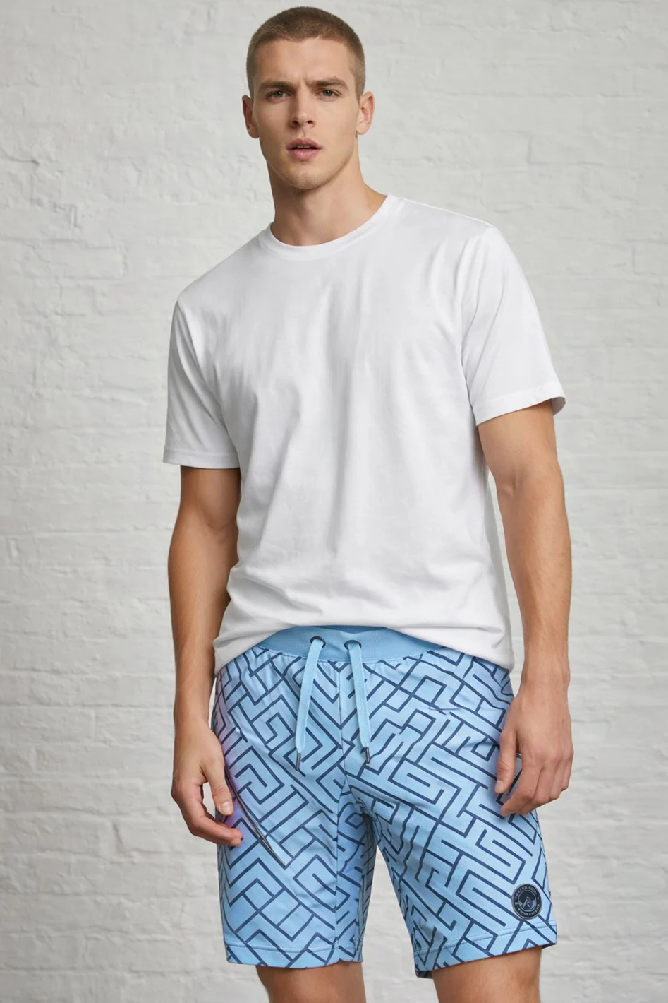 Fashion Fleece GEO AOP Shorts - Image 6