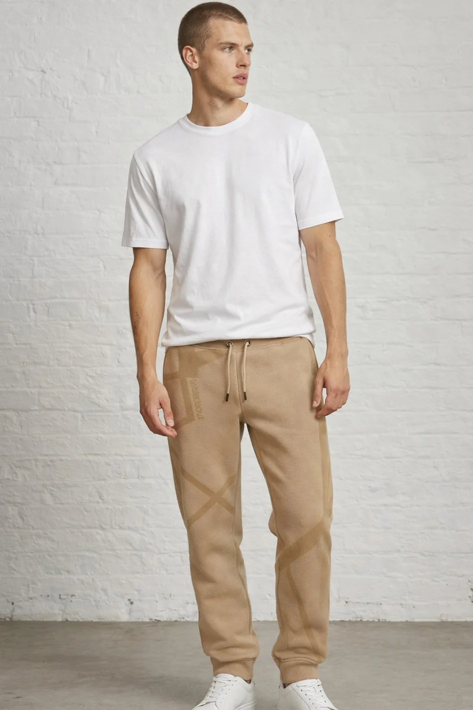 Fashion Fleece Tonal Bur Print Jogger - Image 6