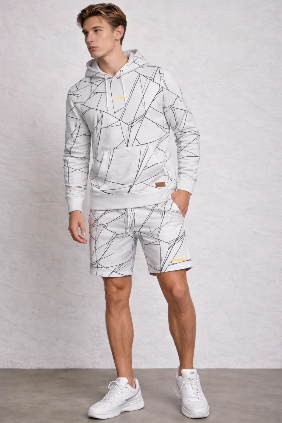Fashion Fleece TS Slant AOP Shorts - Image 2