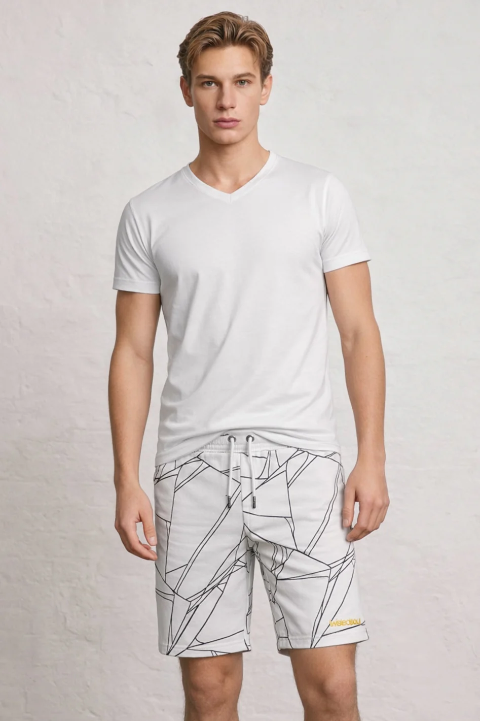 Fashion Fleece TS Slant AOP Shorts - Image 4