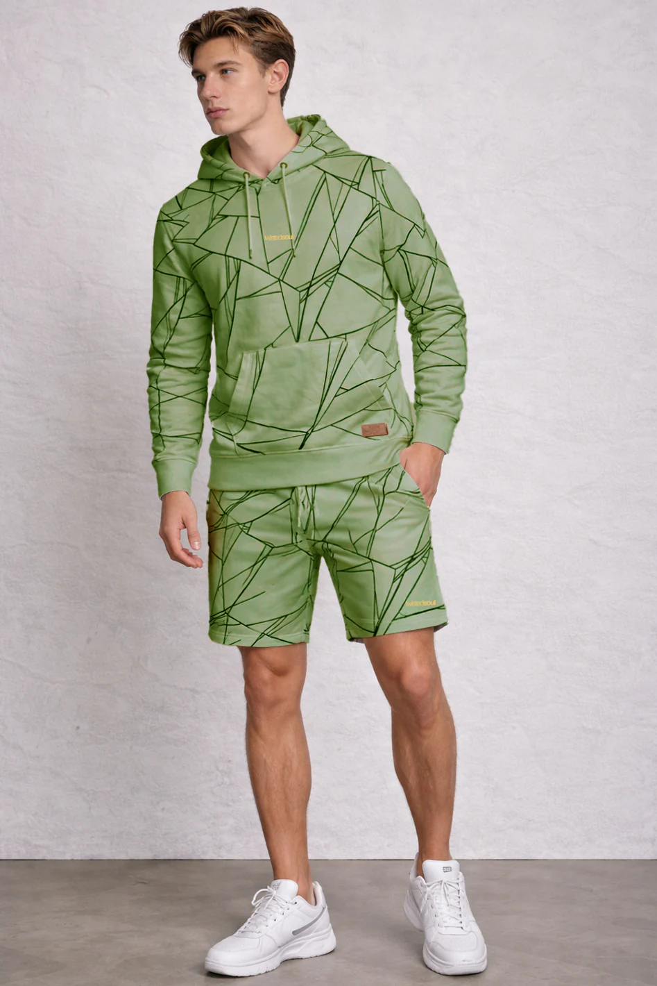 Fashion Fleece TS Slant AOP Shorts - Image 5