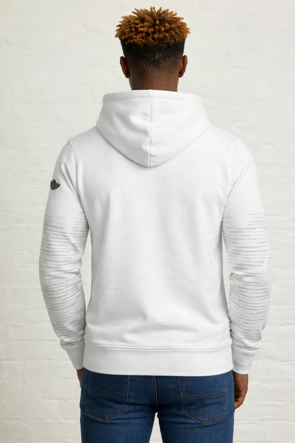 Fashion Fleece TS Tonal Strokes Hoodie - Image 4