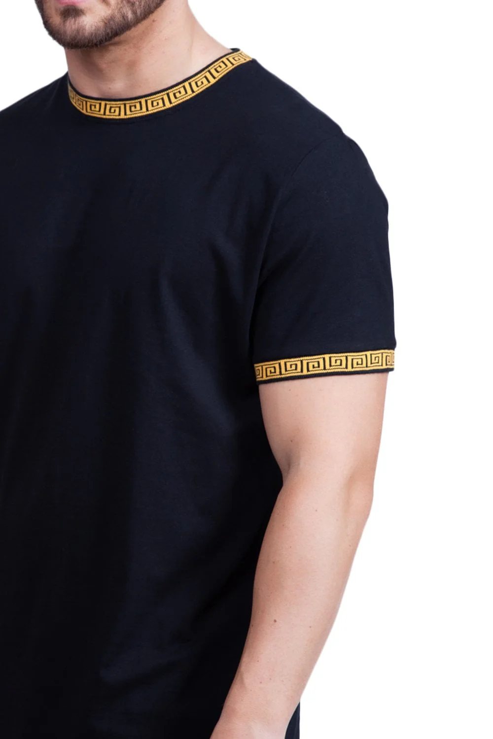 Fisk Jacquard Pattern Tee - Image 3