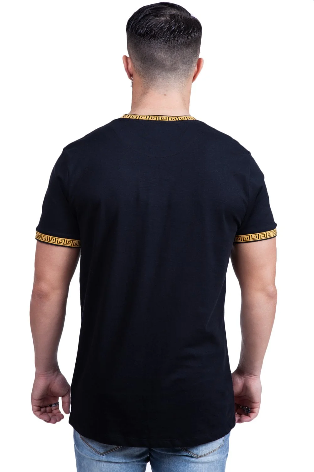 Fisk Jacquard Pattern Tee - Image 4
