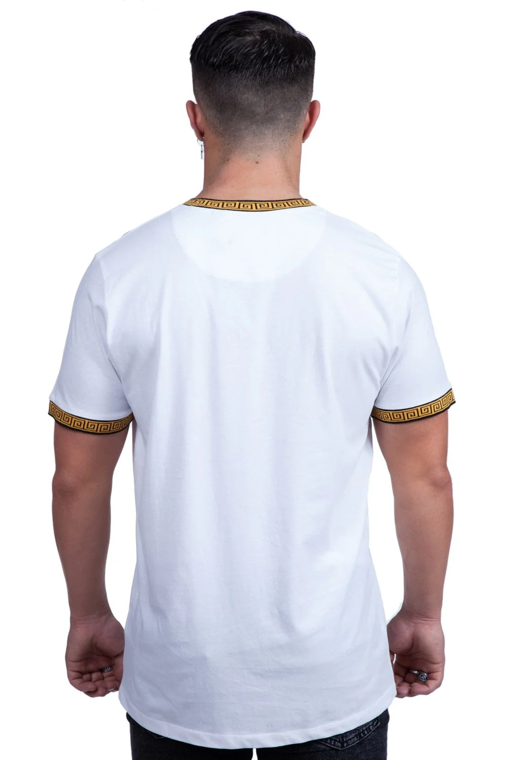 Fisk Jacquard Pattern Tee - Image 7