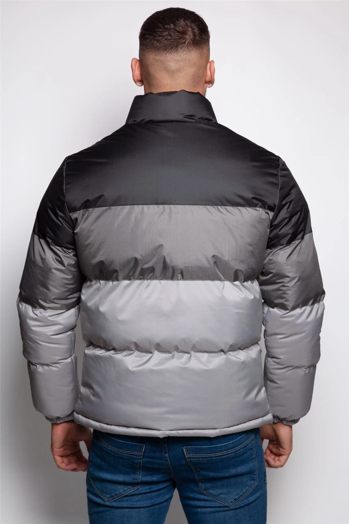 Twisted Soul Funnel Neck Puffer Coat - Image 14
