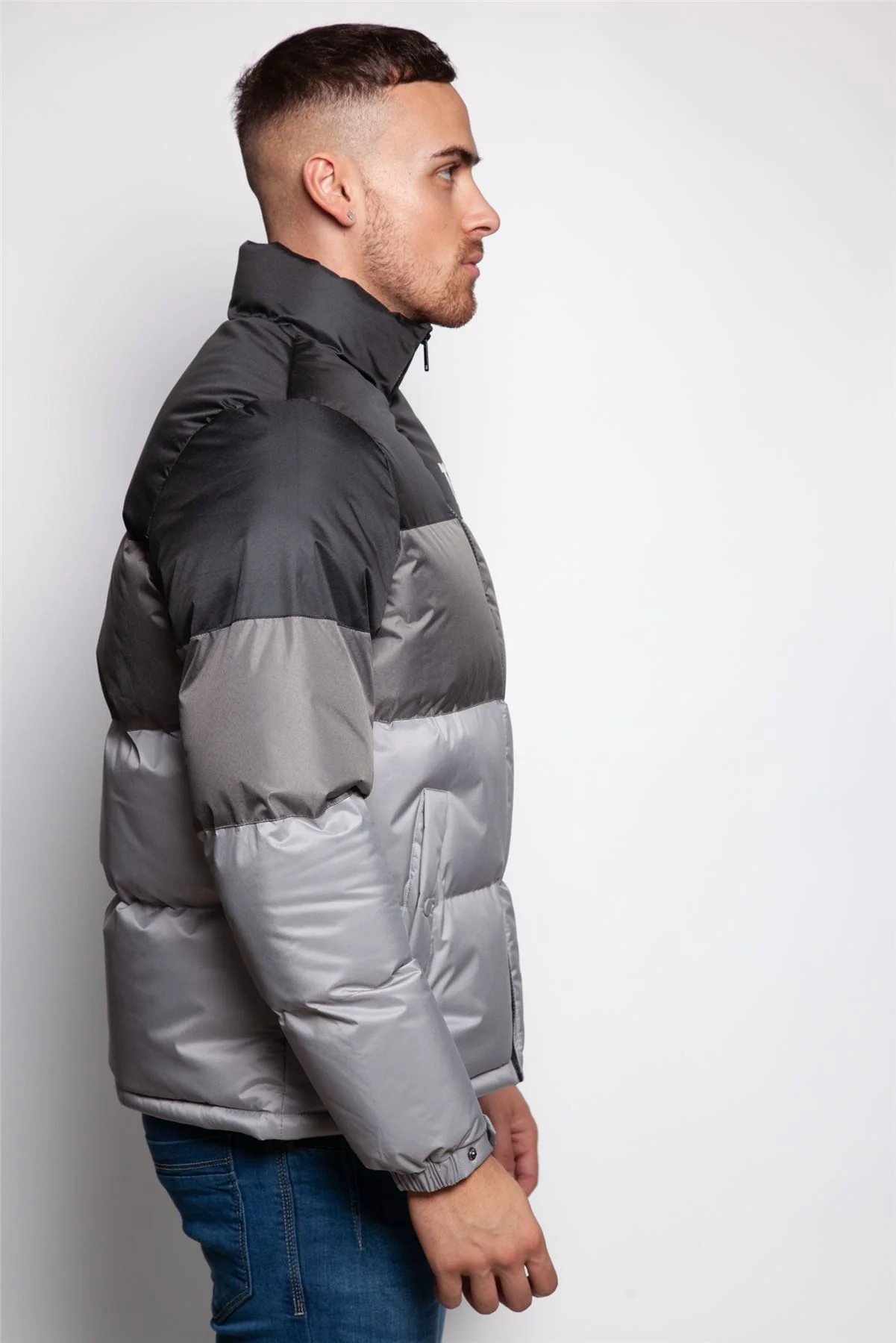 Twisted Soul Funnel Neck Puffer Coat - Image 15