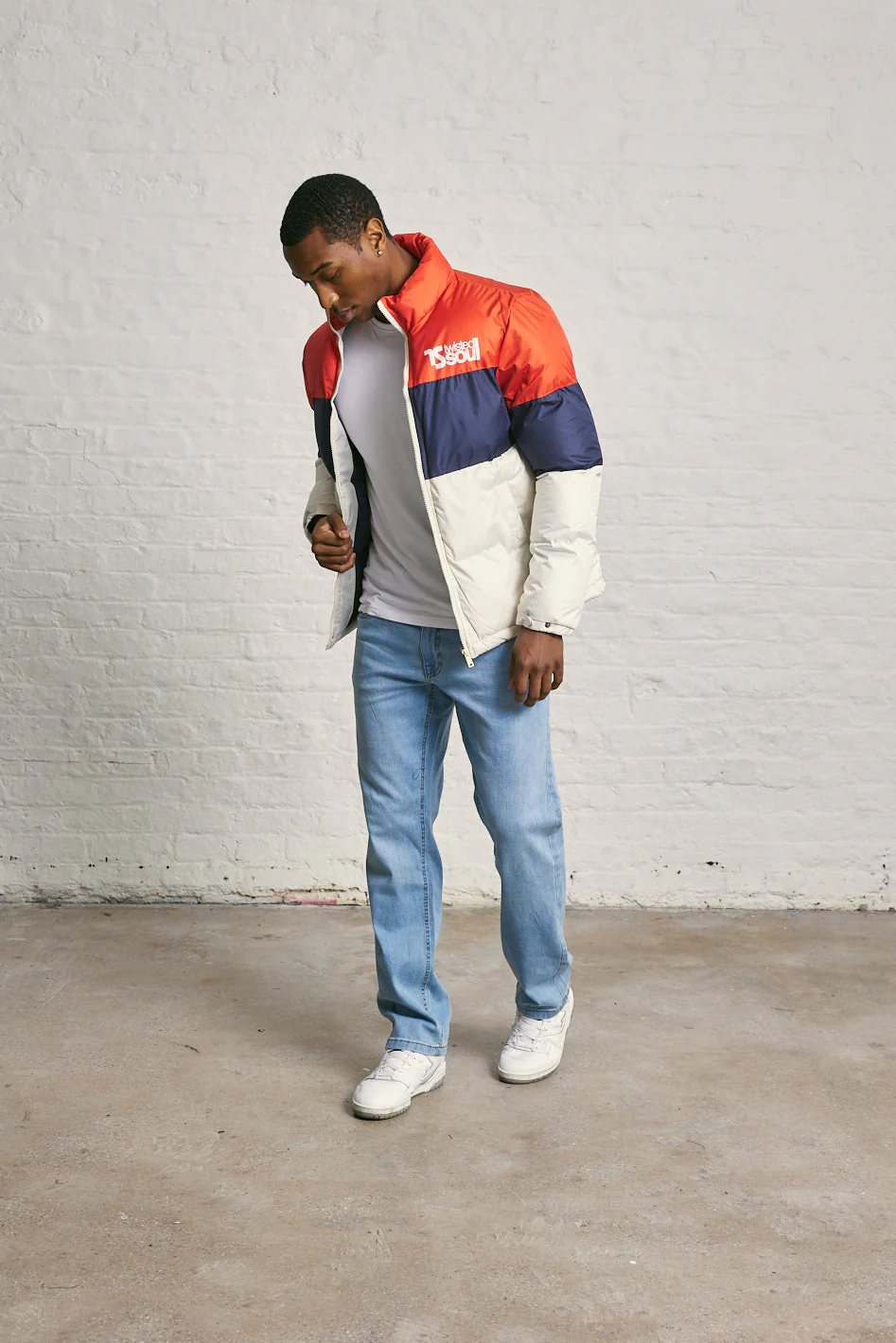 Twisted Soul Funnel Neck Puffer Coat - Image 6