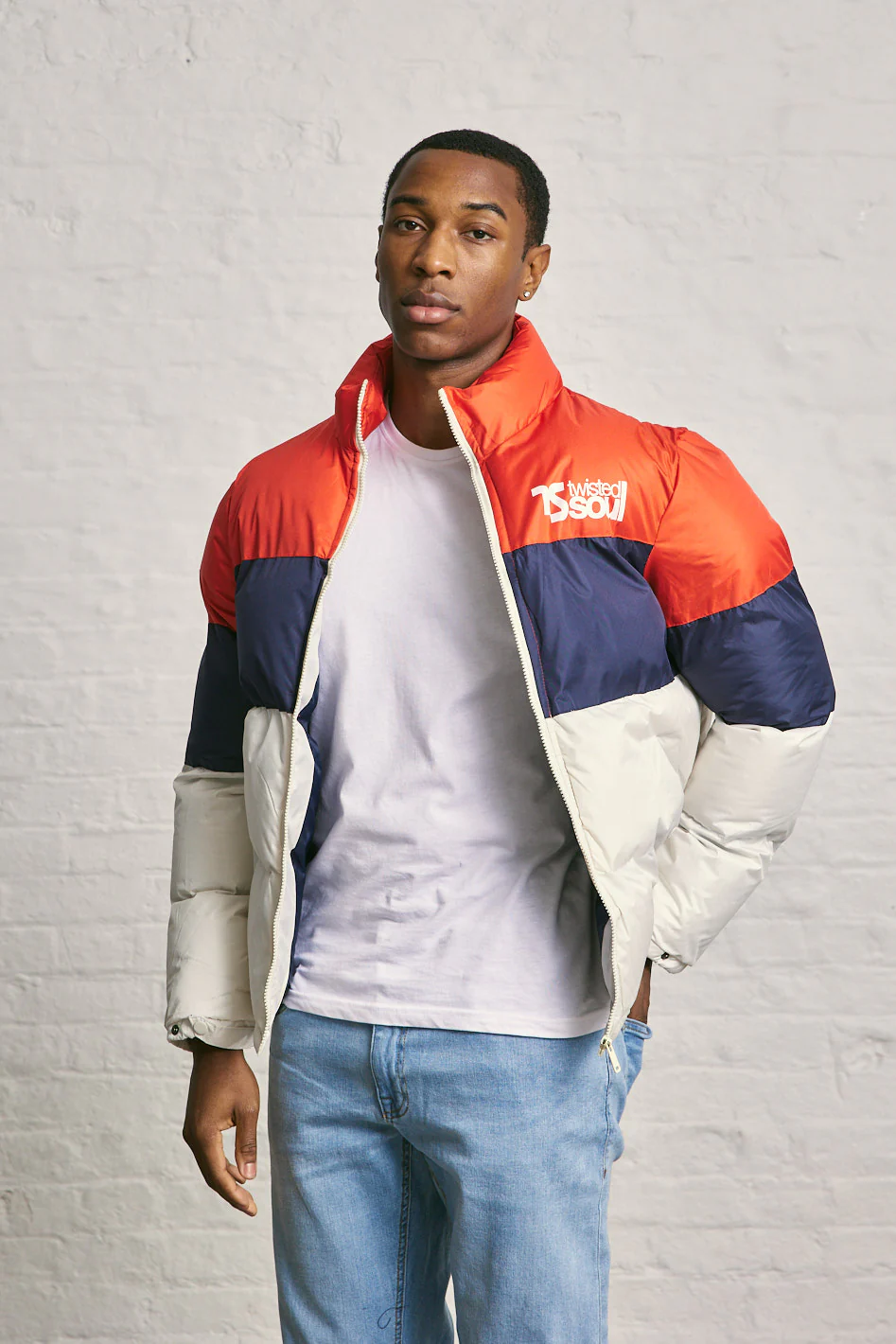 Twisted Soul Funnel Neck Puffer Coat - Image 7