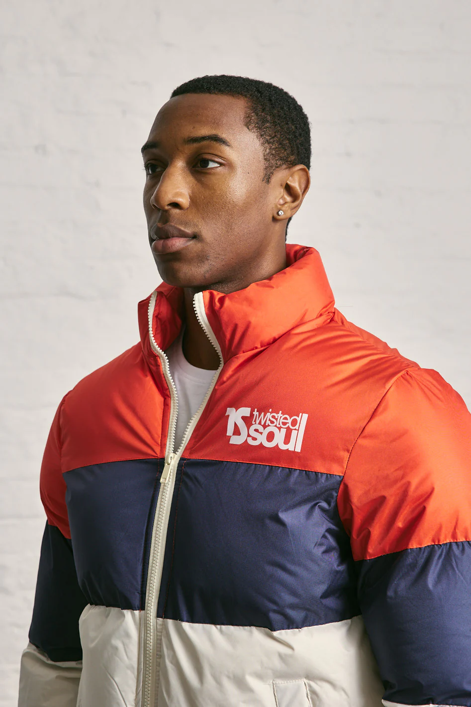 Twisted Soul Funnel Neck Puffer Coat - Image 8