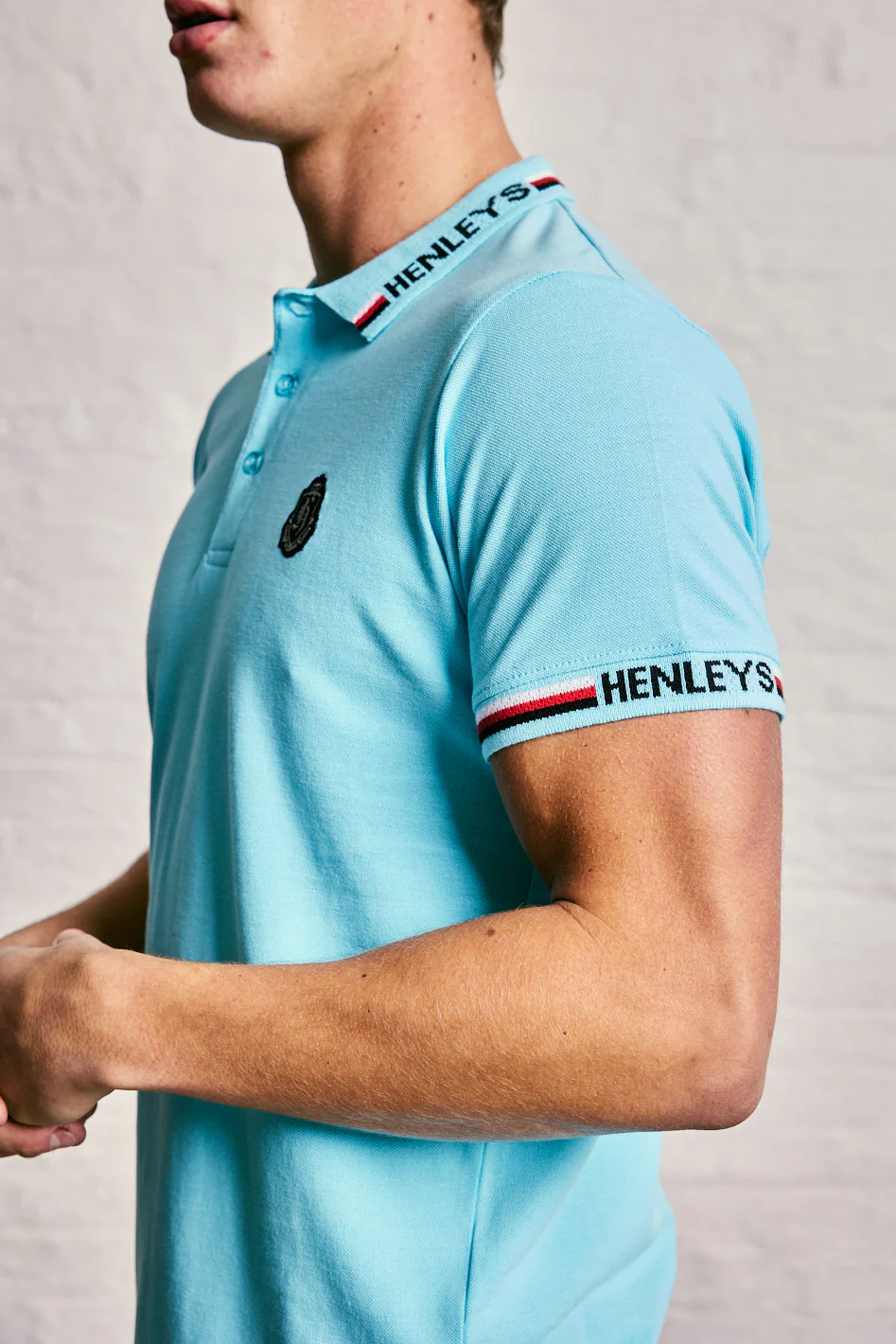 Tipped Collar Polo T-Shirt - Image 10