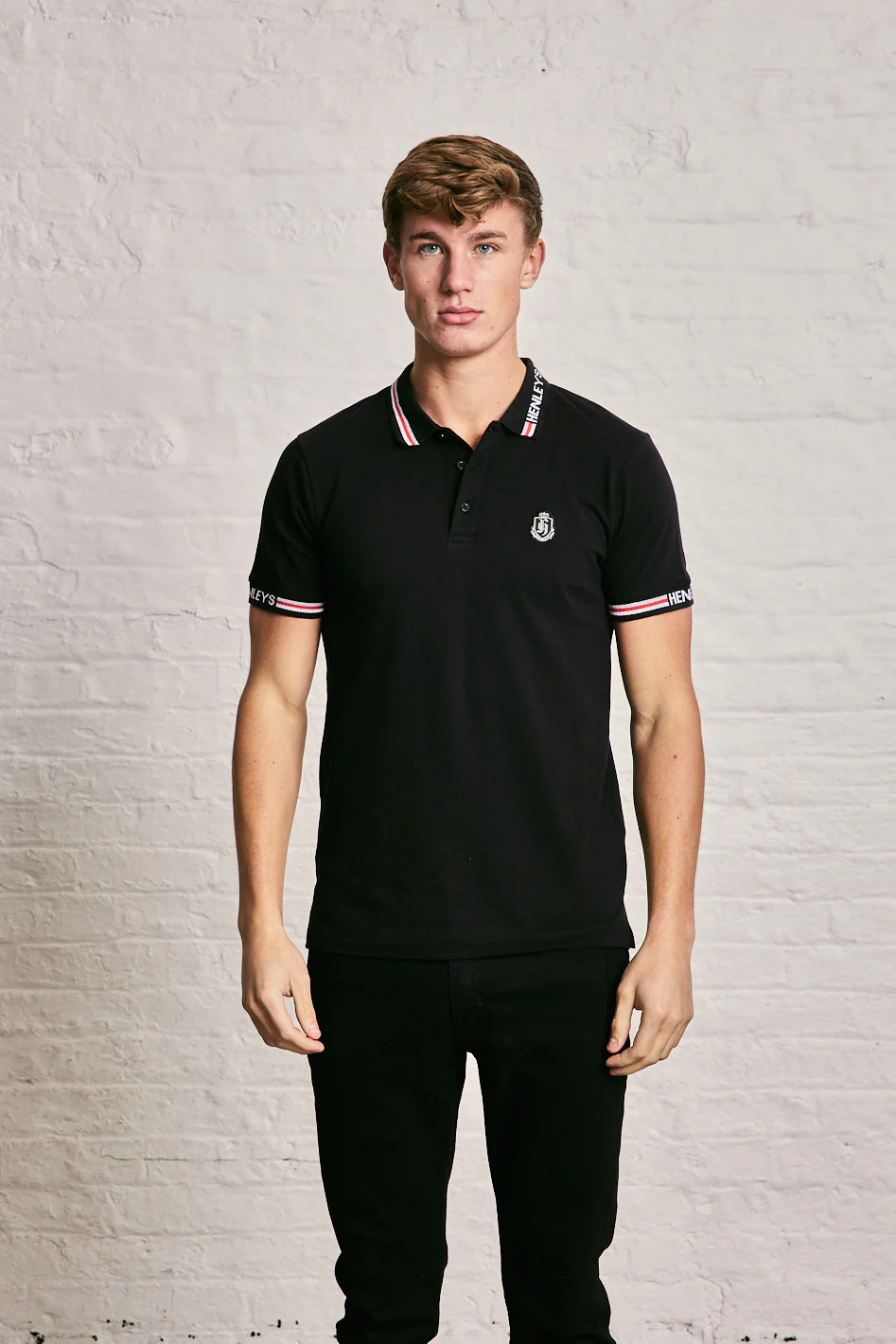Tipped Collar Polo T-Shirt - Image 11