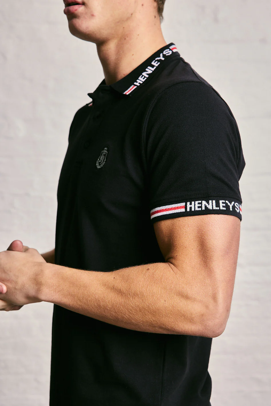 Tipped Collar Polo T-Shirt - Image 15