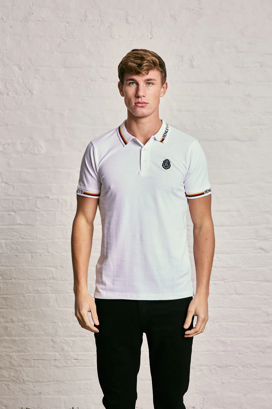 Tipped Collar Polo T-Shirt - Image 16