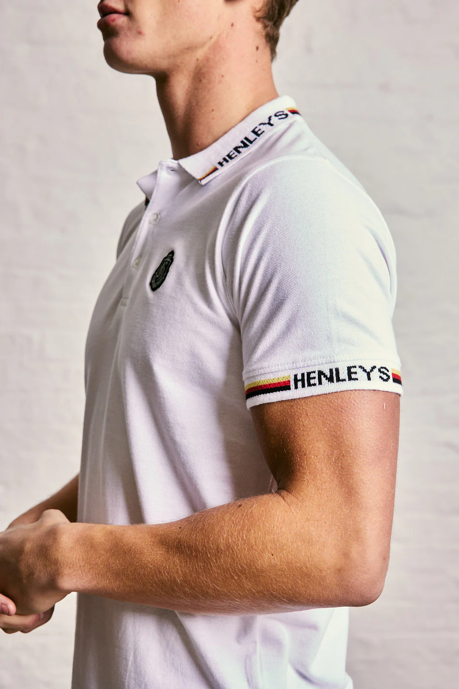 Tipped Collar Polo T-Shirt - Image 20