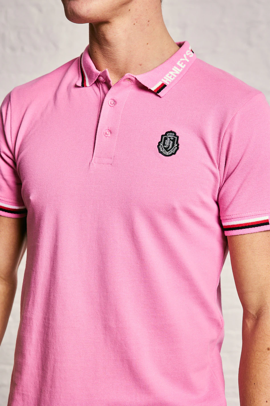 Tipped Collar Polo T-Shirt - Image 4