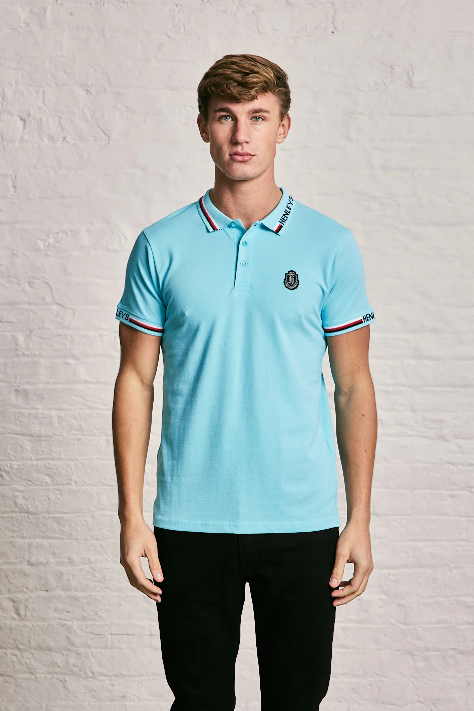 Tipped Collar Polo T-Shirt - Image 6