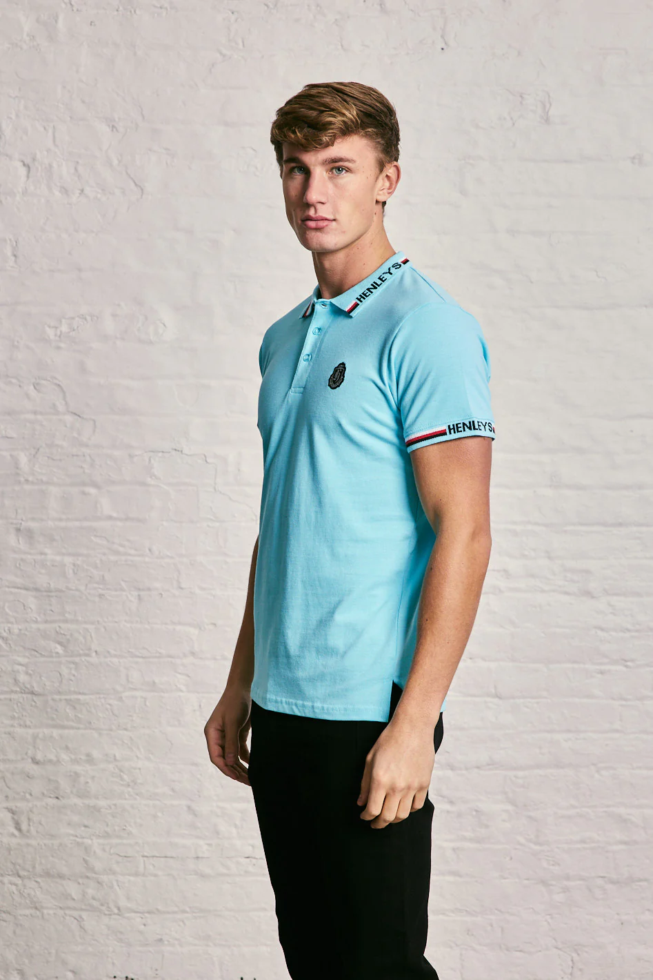 Tipped Collar Polo T-Shirt - Image 7